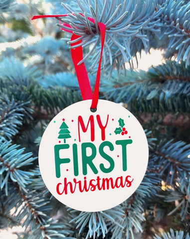 My First Christmas Decoration Gift - Candles Sniffs & Gifts 