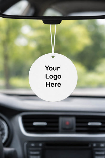 Business Logo Car Freshener Pack of 10 - Candles Sniffs & Gifts