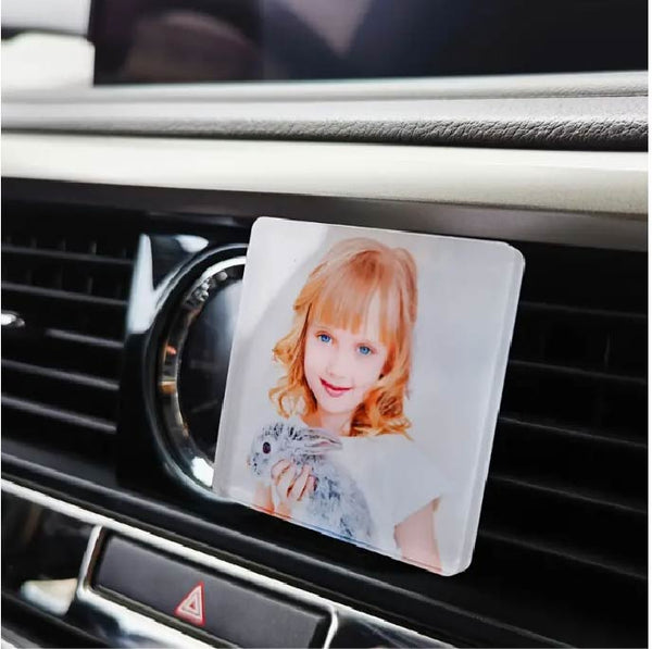 Personalised Car Freshener Vent Clip Refillable With 2 Fragrances