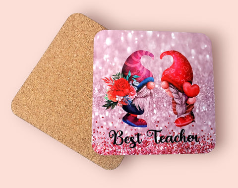 Teacher Gift Gonk Coaster - Candles Sniffs & Gifts 