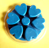 Mother's Day Large Wax Melt Heart Clam Aqua Bouquet - Candles Sniffs & Gifts 