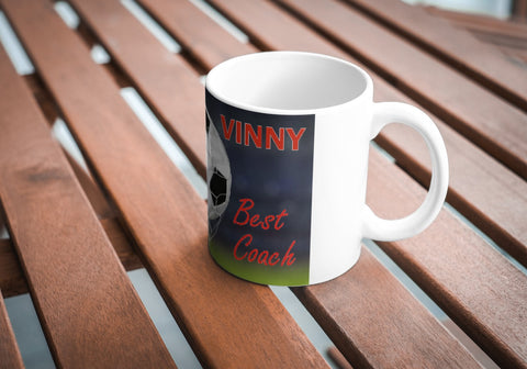 Best Coach Personalised Mug - Candles Sniffs & Gifts 