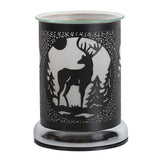 Christmas Black Stag Touch Sensitive Electric Wax Melt Burner Melter - Candles Sniffs & Gifts 