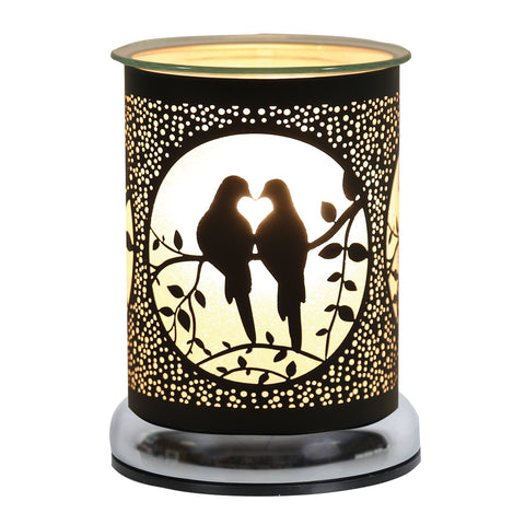 Black Doves Touch Sensitive Electric Wax Melt Burner Melter - Candles Sniffs & Gifts 