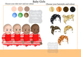 Design your own Personalised Christmas Gift Pyjama Family Cushion Cover - Candles Sniffs & Gifts 
