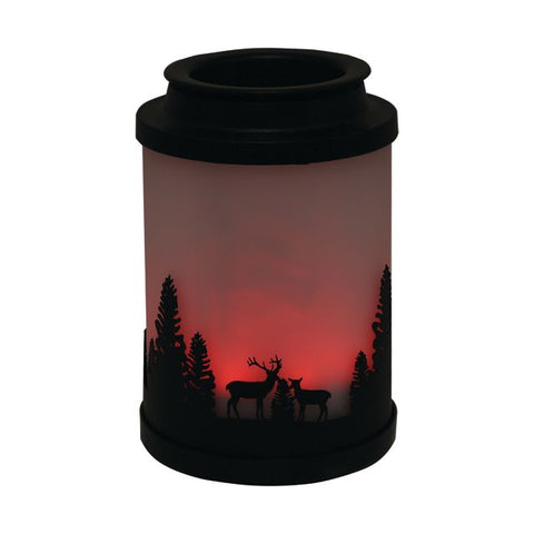 Colour Changing Cloudy Deer Stag LED Electric Wax Melt Warmer Burner Christmas Autumn Winter 14cm
