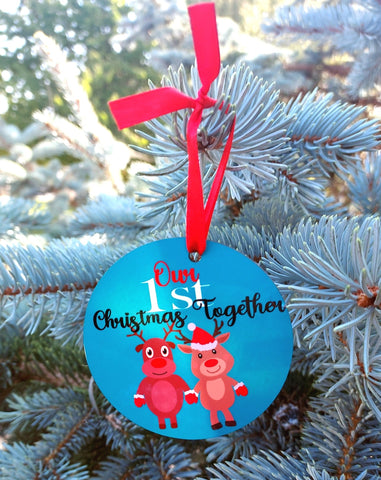 Our 1st Christmas Together Decoration Gift - Candles Sniffs & Gifts 