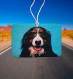 Personalised Scented Car Air Freshener - Add Any Photo, Image Or Wording Mother's/Father's Day Gift - Candles Sniffs & Gifts