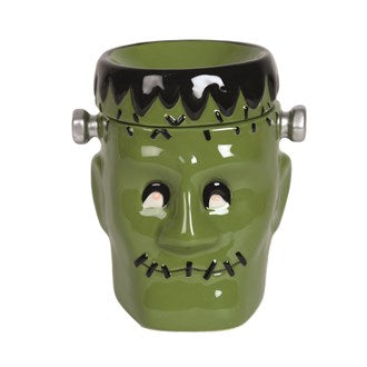 Halloween Frankenstein's Monster Tea Light Burner 13cm - Candles Sniffs & Gifts 