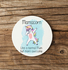 Mamacorn Coaster - Candles Sniffs & Gifts 