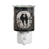 Electric Plug In Black Gold Doves 15w Burner Melter - Candles Sniffs & Gifts 