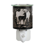 Christmas Electric Plug In Black Gold Stag 15w Burner Melter - Candles Sniffs & Gifts 