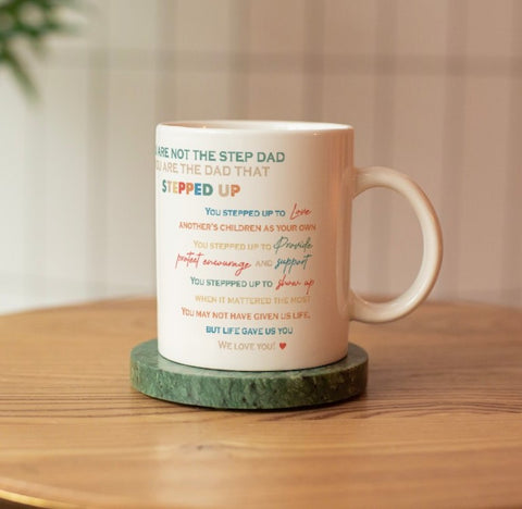 Stepdad Father's Day Mug 11oz - Candles Sniffs & Gifts 