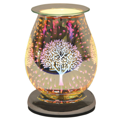 Touch Sensitive 3D Tree Electric Wax Melt Burner 16cm - Candles Sniffs & Gifts 