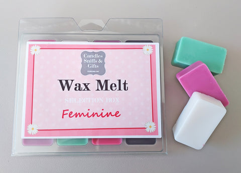 Wax Melt Selection Box - Feminine - Candles Sniffs & Gifts 