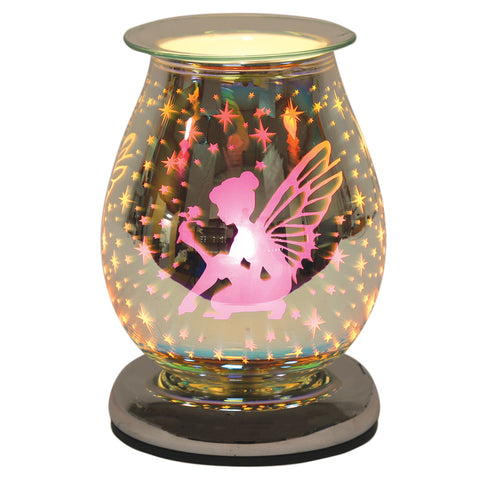 3D Seated Fairy Electric Wax Melt Burner - Candles Sniffs & Gifts 