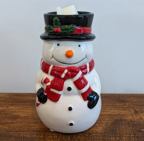 Christmas Snowman Tea Light Burner - Candles Sniffs & Gifts 