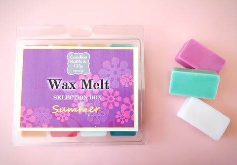 Wax Melt Selection Box - Summer - Candles Sniffs & Gifts 