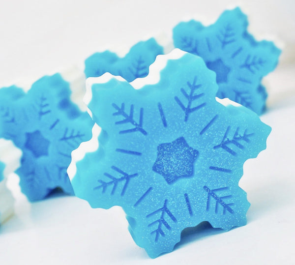 Christmas Vanilla Peppermint Snowflake Car Freshener - Candles Sniffs & Gifts 