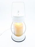 White Electric Candle Warmer Lantern Lamp 35w - Candles Sniffs & Gifts 