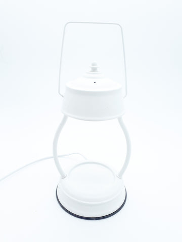 White Electric Candle Warmer Lantern Lamp 35w - Candles Sniffs & Gifts 